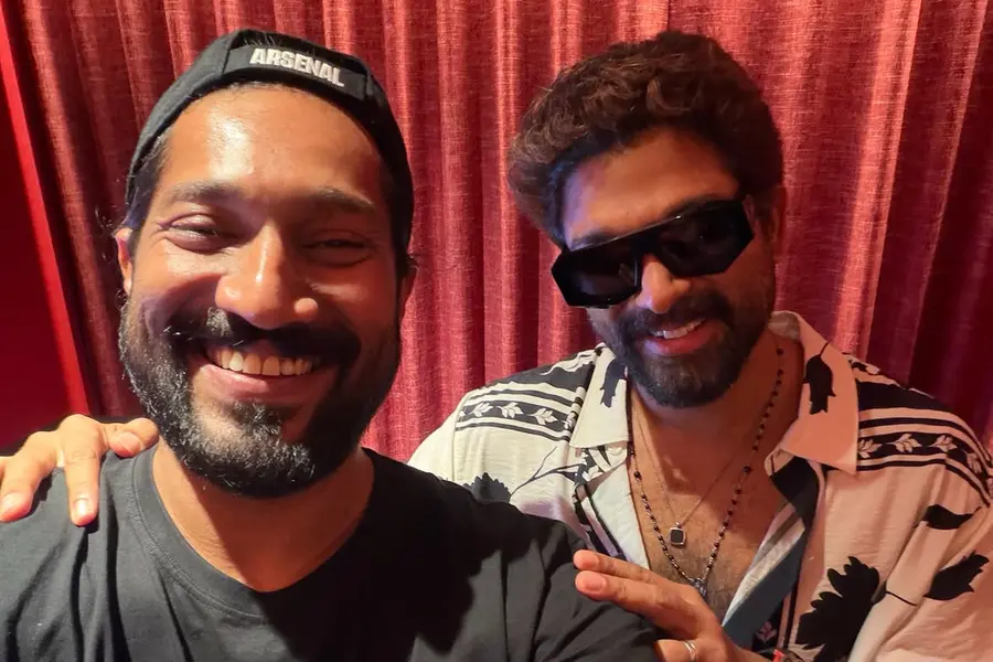 Dominic Arun and Allu Arjun