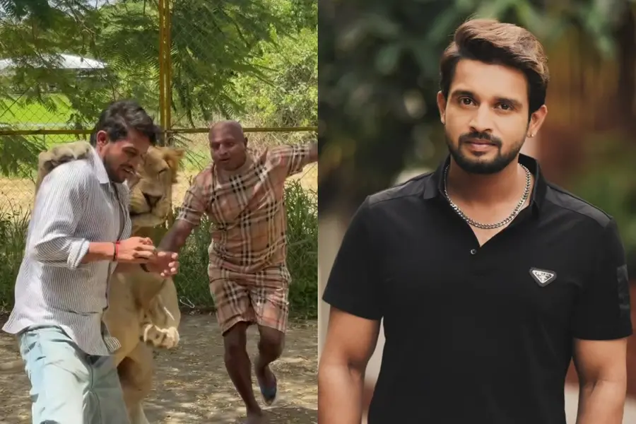 Kiran Raj Lion Attack