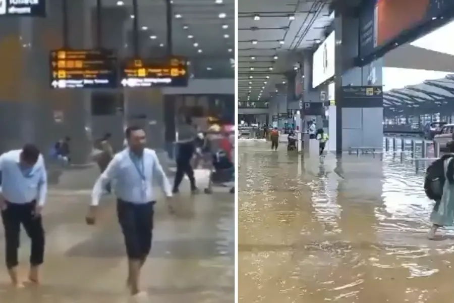 Delhi Airport flood