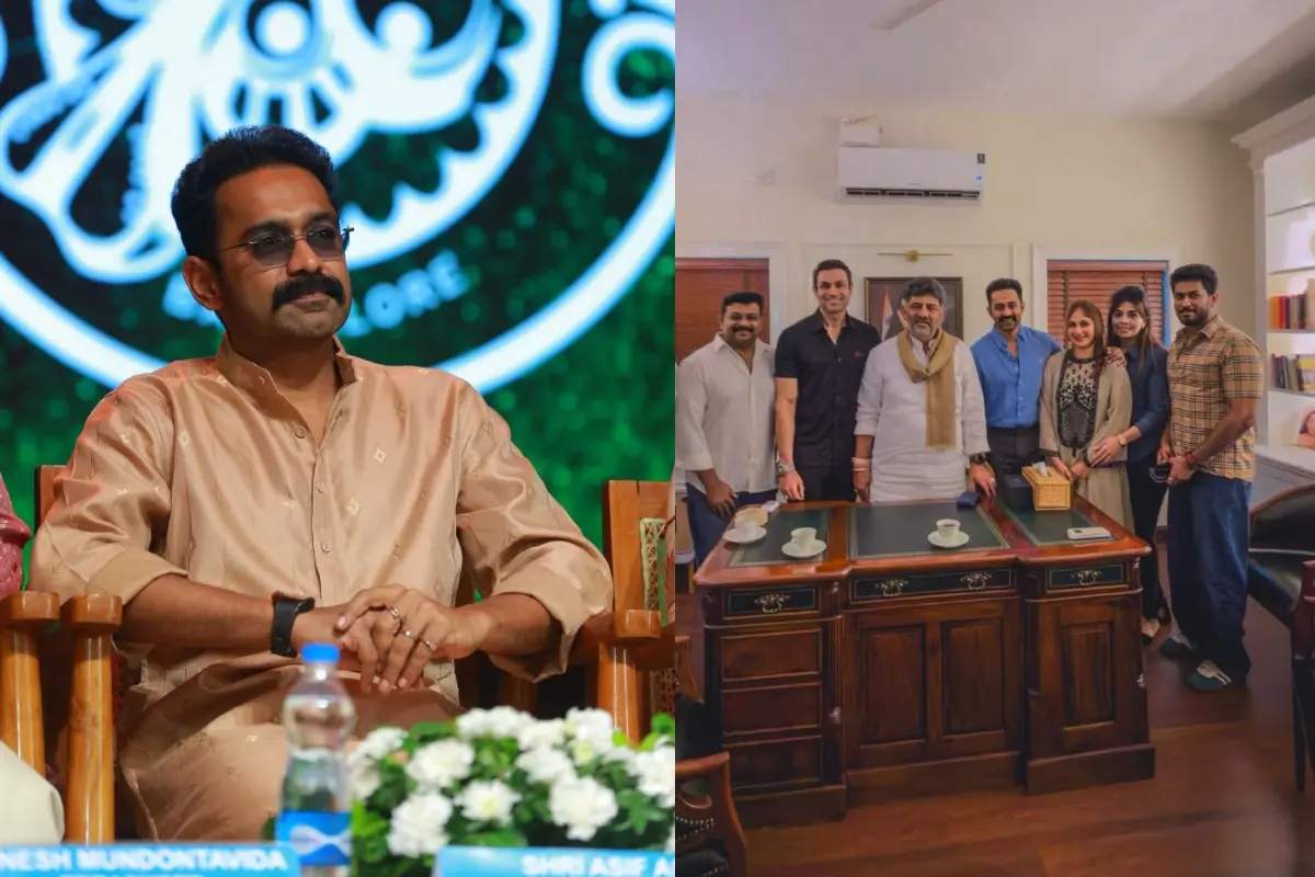 ആസിഫ് അലി, ആസിഫ് അലി ഡി.കെ. ശിവകുമാറിന്റെ വസതിയിൽ