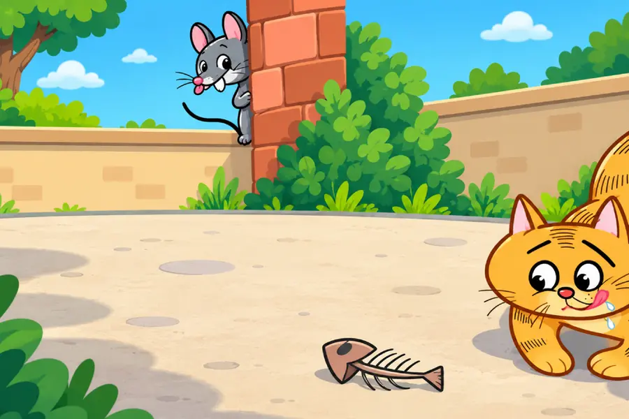 CAT AND RAT