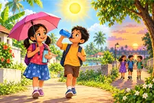 ഹൊ, എന്തൊരു വെയില്! ഈ കവിതവായിക്കൂ...