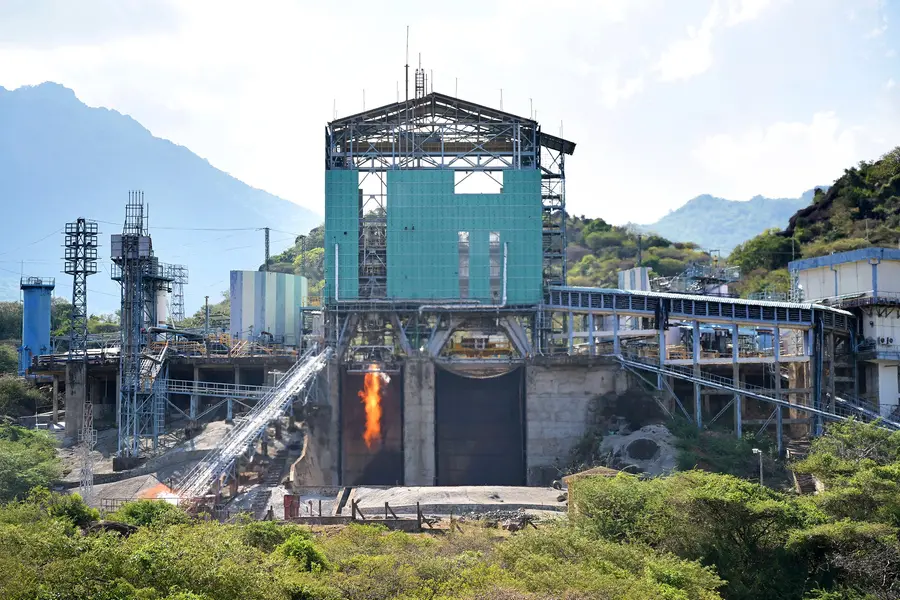 Flight acceptance hot test of CE20 cryogenic engine earmarked for the C32 upper stage of upcoming LVM3 mission