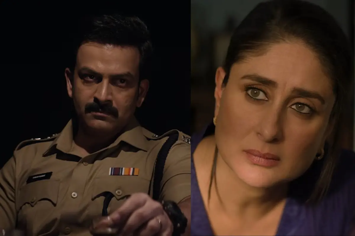 'സച്ച് കാ ദായ്റ' ഗാനരംഗത്തില് പൃഥ്വിരാജ് സുകുമാരനും കരീന കപൂറും | Photo: Screen grab/ YouTube: Times Music