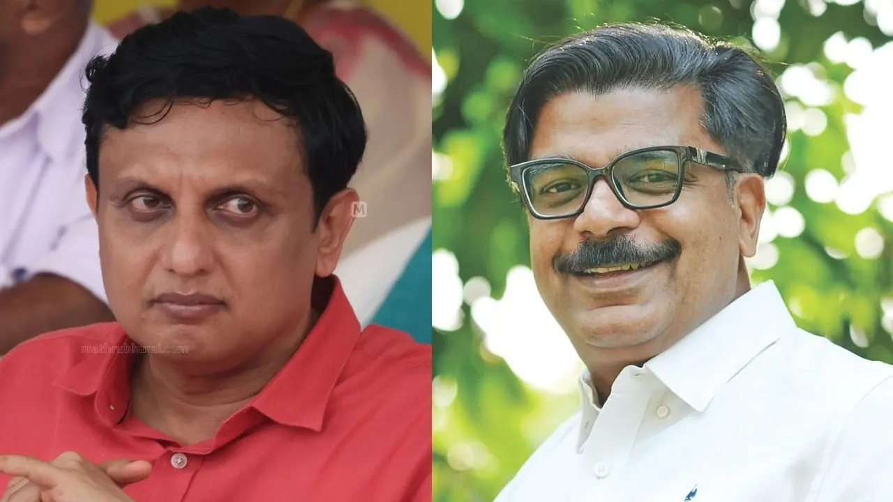 മുഹമ്മദ് റിയാസ് | ചിത്രം: സുനിൽകുമാർ സി., മാതൃഭൂമി | മാത്യു കുഴൽനാടൻ (ഫയൽചിത്രം)