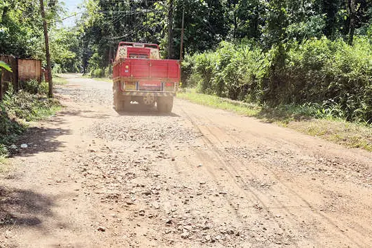 പാലോട്ടുപള്ളി-വെമ്പടി-കോളാരി റോഡ് പണി; വേഗം കൂടുമോ...
