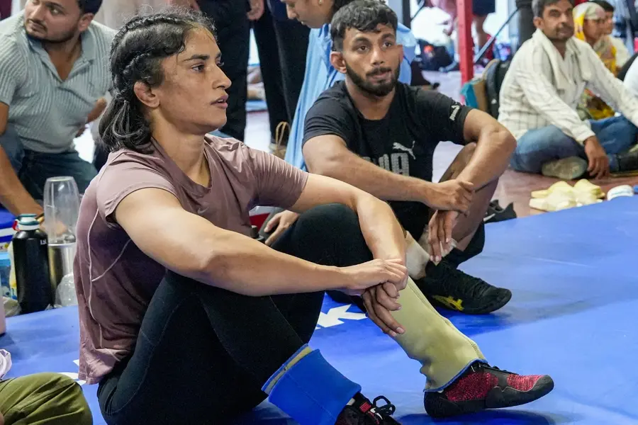 Wrestler Vinesh Phogat