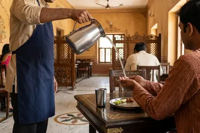 Customer denied glass, water poured into cupped hands; Karnataka hotel owner booked