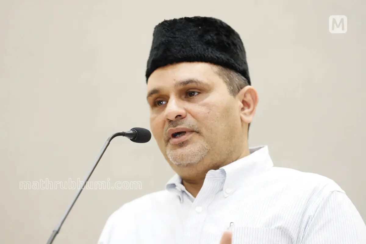 യൂത്ത് ലീഗ് സംസ്ഥാന അധ്യക്ഷൻ മുനവറലി ശിഹാബ് തങ്ങൾ | ചിത്രം: മാതൃഭൂമി