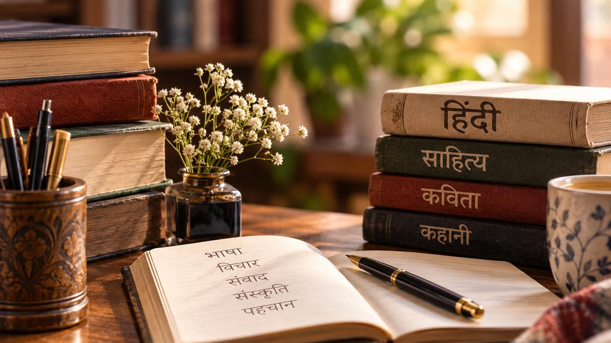 मातृभाषा पर नाज है तो शेयर करें ये शायरी, Hindi Diwas 2026 पर अपनों को दें शुभकामनाएं 3 hindi diwas png.jpeg?f=16%3A9&w=1200&q=0