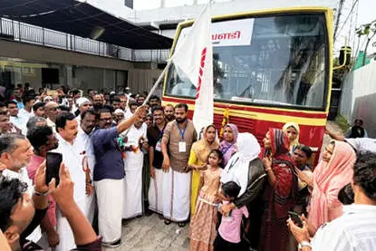 തെന്നലയിൽ ഗ്രാമവണ്ടി സർവീസ് തുടങ്ങി