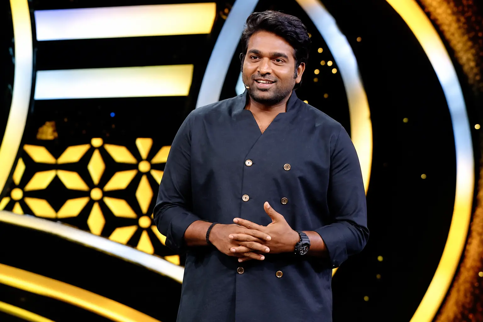 Vijay Sethupathi in the Bigg Boss house.