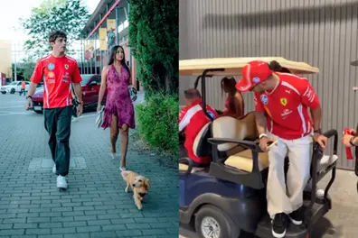 ‘Pure class’: F1 fans praise Lewis Hamilton for offering seat to Leclerc’s expecting partner | WATCH