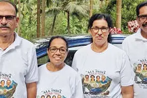 ഭാരതപര്യടനത്തിന് കൂരാച്ചുണ്ടിൽനിന്ന് നാൽവർ സംഘം