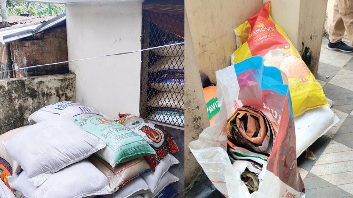 केरल-तमिलनाडु सीमा पर राशन चावल का बड़ा घोटाला: 10,000 किलो अवैध चावल बरामद
