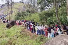 ചൊക്രമുടിയിൽ നീലക്കുറിഞ്ഞിത്തിരക്ക്; നീണ്ട ക്യൂ... ചരിത്രത്തിൽ ഒരിക്കലും ഇല്ലാത്ത വാഹനങ്ങളുടെ നിര