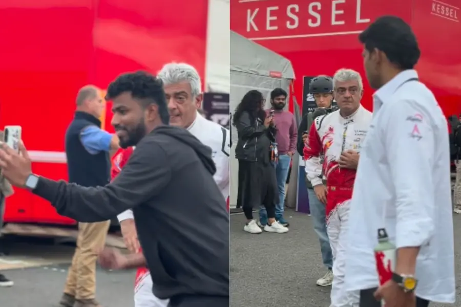 Ajith Kumar gives angry glare to a fan seeking selfie
