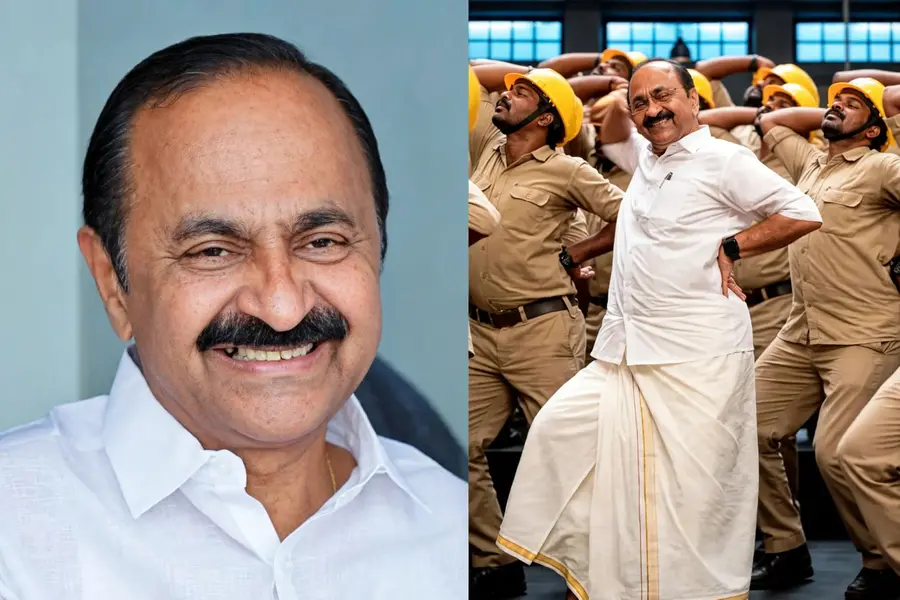 CM VD Satheesan AI Dance Video