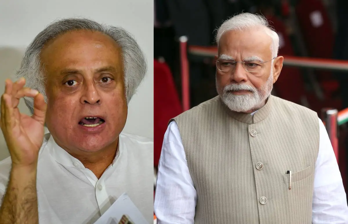 ജയറാം രമേശ്, നരേന്ദ്ര മോദി | PHOTO: PTI
