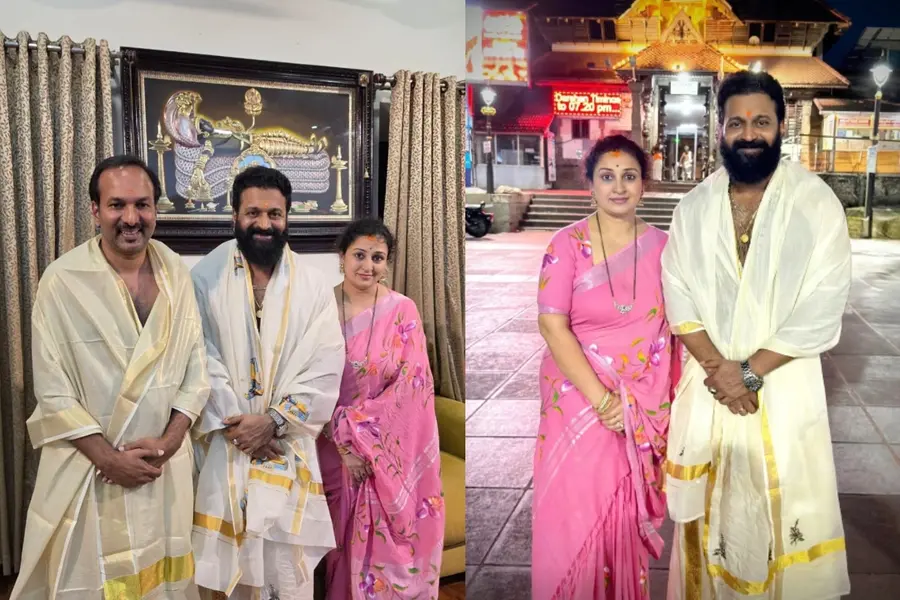Rishab Shetty Padmanabhaswamy temple