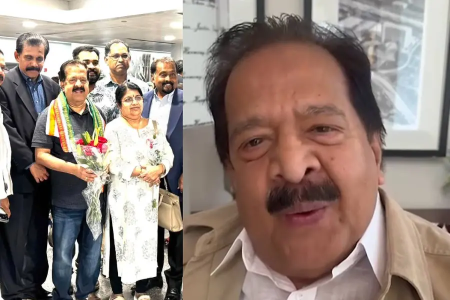 ramesh chennithala us visit