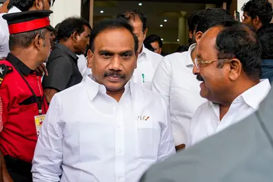 A Raja, Sekarbabu booked over alleged remarks against Tamil Nadu CM, minister