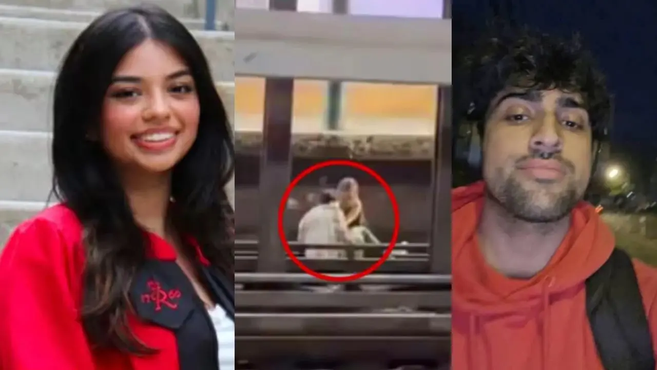 മലൈക ചിത്രെ, നവം കൗള് | ഇരുവരും അപകടത്തിന് തൊട്ടുമുന്പ് (മധ്യത്ത് - സാമൂഹികമാധ്യമങ്ങളിൽ പ്രചരിക്കുന്ന വീഡിയോയിൽനിന്ന്)