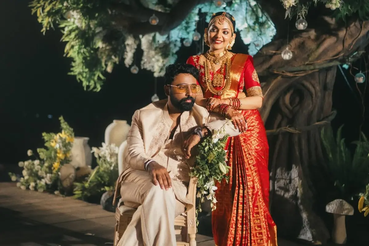 Ahaana Krishna and Nimish Ravi are officially married | Photo: Instagram