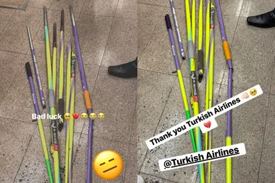 Sri Lanka javelin star Rumesh Tharanga Pathirage's equipment destroyed in airline transit