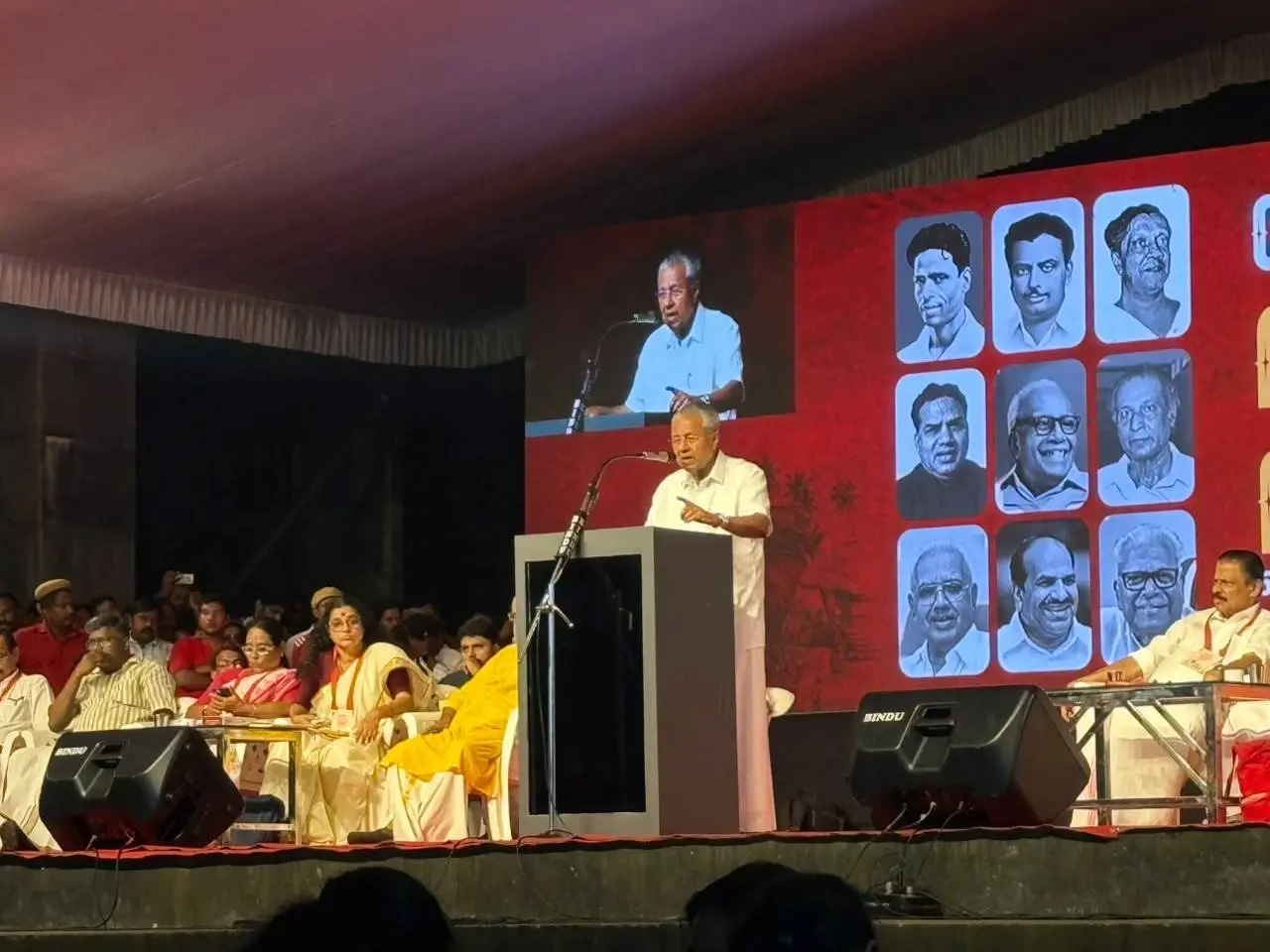 സി.പി.എം. നടത്തിയ വിപുലീകൃത സംസ്ഥാന സമിതിയില് പിണറായി വിജയൻ | Photo: Arun Nilambur/Mathrubhumi