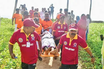 എറിയാട് പഞ്ചായത്തിൽ സുനാമി മോക്ഡ്രിൽ
