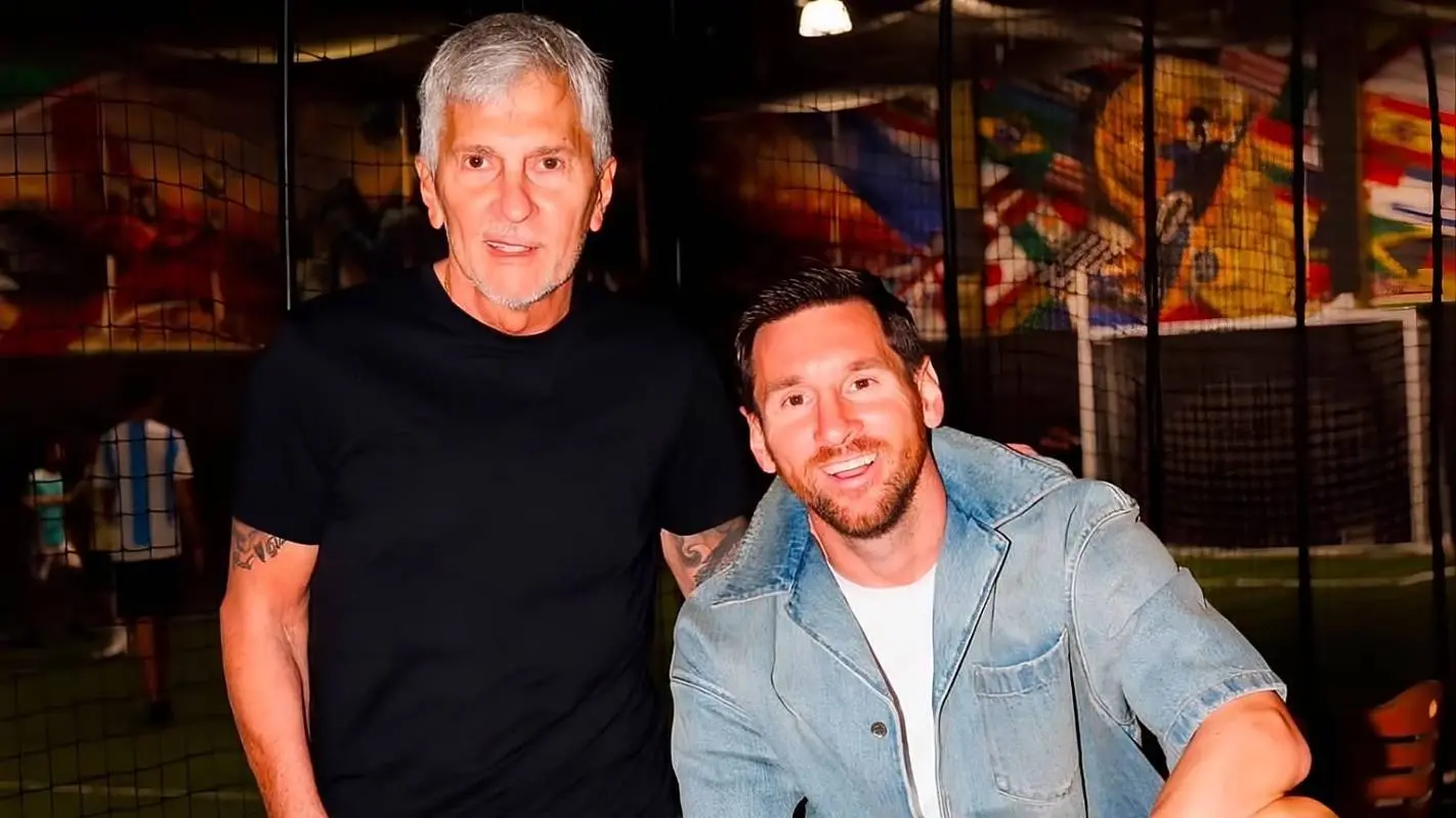 ലയണല് മെസ്സി പിതാവ് ഹോര്ഹെ മെസ്സിയോടൊപ്പം | Photo: instagram/ messi