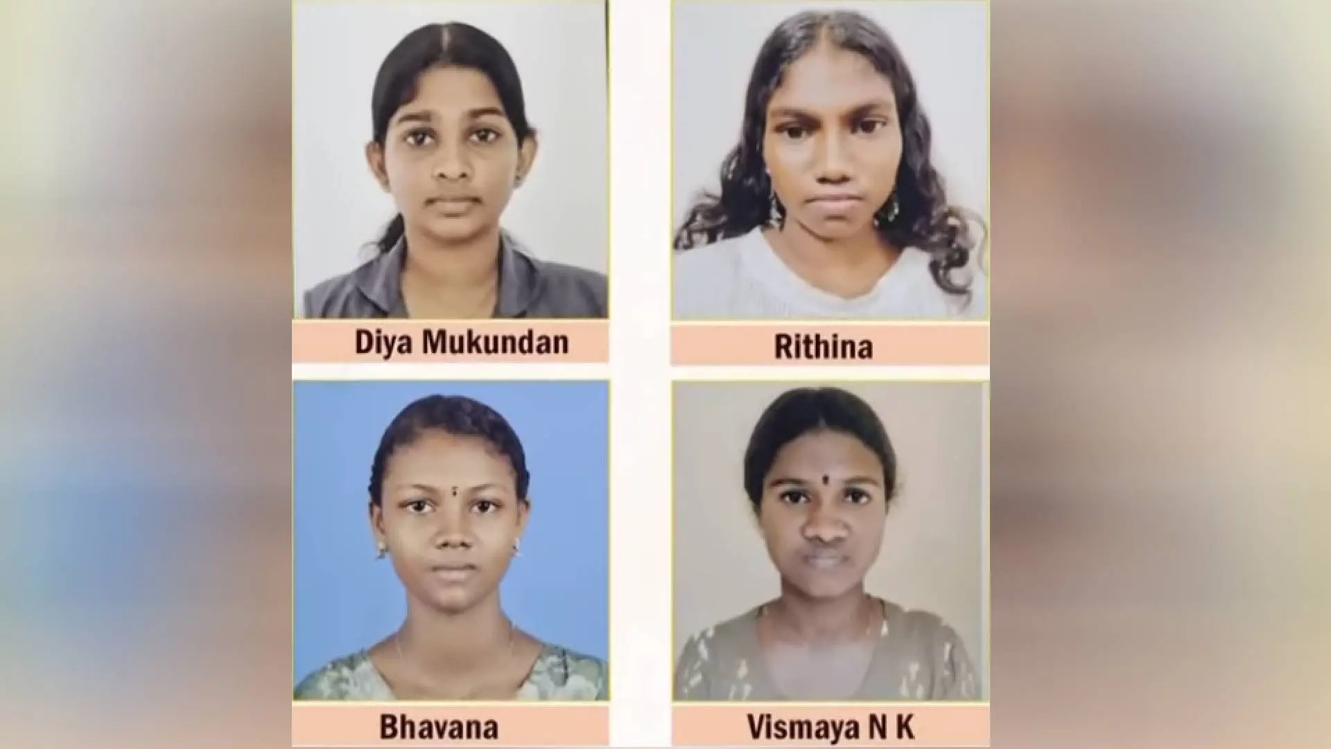 കാണാതായ പെൺകുട്ടികൾ | Image courtesy: Mathrubhumi news screengrab