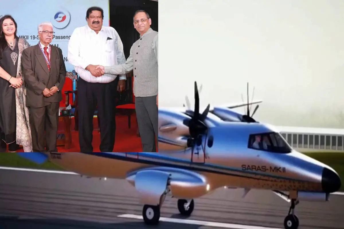 പ്രൈമറി പവര് ഡിസ്ട്രിബ്യൂഷന് സിസ്റ്റം (PPDS) എന്.എ.എല് ഡയറക്ടര് ഡോ. അഭയ് എ പാഷില്ക്കറിന് നെസ്റ്റ് ഗ്രൂപ്പ് ചെയര്മാനും മാനേജിംഗ് ഡയറക്ടറുമായ ഡോ. എന്. ജഹാംഗീര് കൈമാറുന്നു. എച്ച്.എ.എല് മുന് സി.എം.ഡി ഡോ. കൃഷ്ണദാസ് നായരും നെസ്റ്റ് ഗ്രൂപ്പ് ഇ.ഡി & സി.ഇ.ഒ (സോഫ്റ്റ്വെയര് ഡിവിഷന്) നസ്നീന് ജഹാംഗീറും സമീപം.