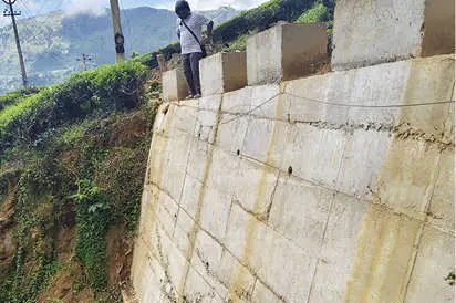 ഭിത്തികെട്ടി, സുരക്ഷ ഉറപ്പായി