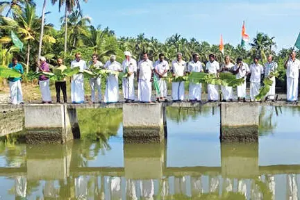 സുബ്രഹ്മണ്യൻ കടവിൽ സ്ലൂയിസിന് ഷട്ടറുകൾ സ്ഥാപിച്ചില്ല