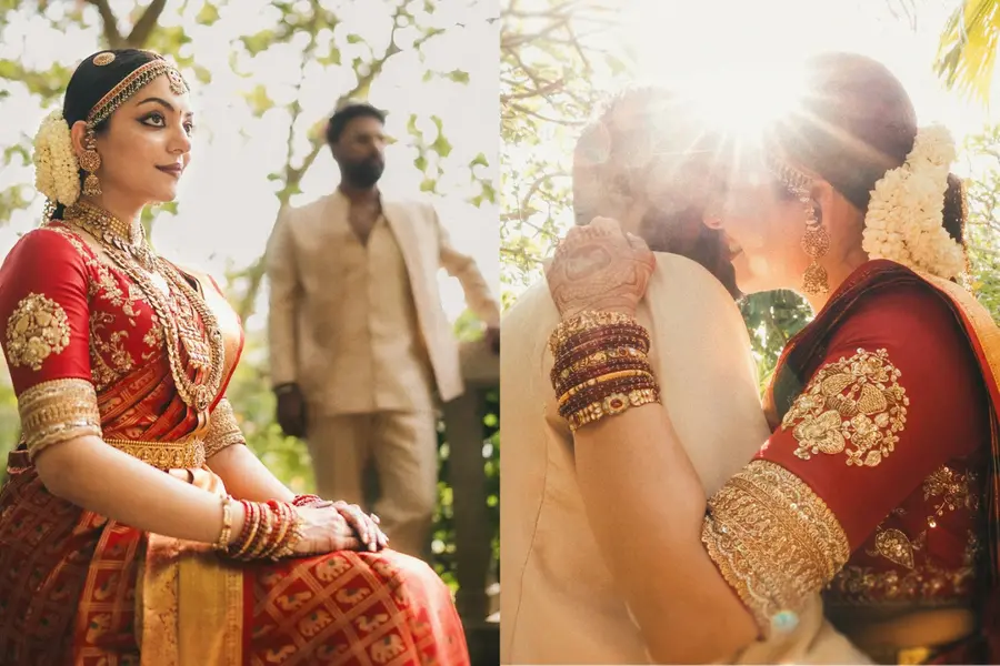 The saree meant to outlive the wedding; Ahaana Krishna's bridal story, told by her designer