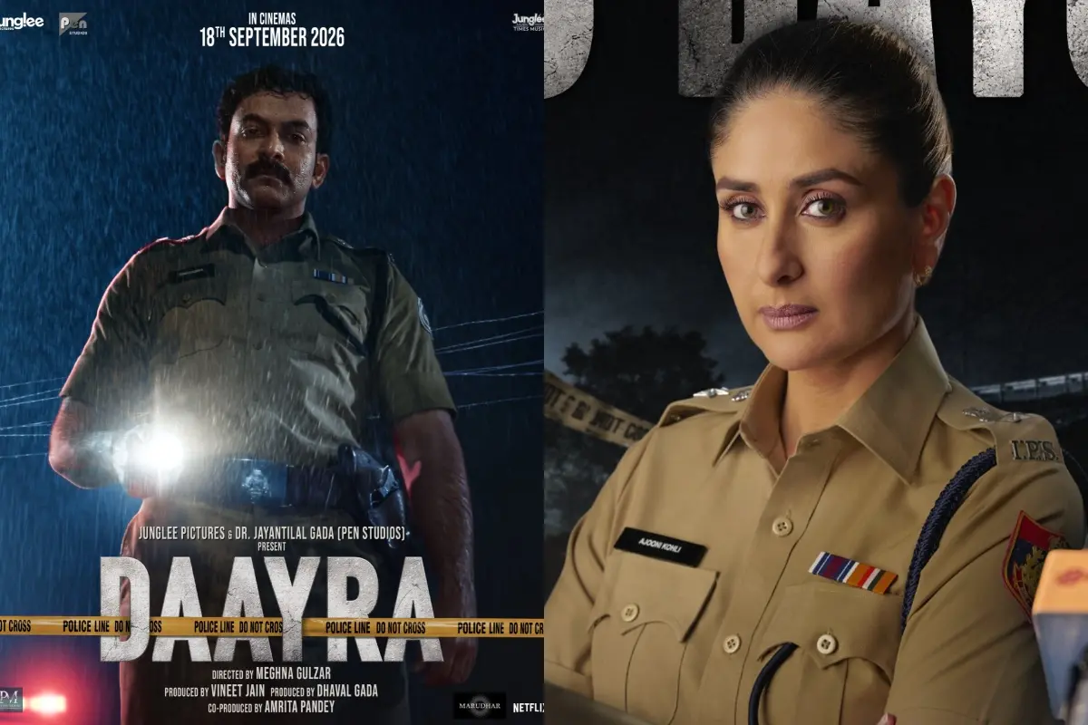 ദായ്റ പോസ്റ്ററില് പൃഥ്വിരാജ് സുകുമാരനും കരീന കപൂറും | Photo: X/ Junglee Pictures