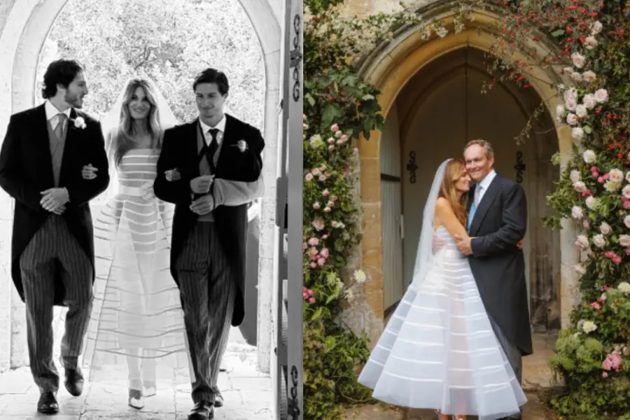 Jemima Goldsmith Marries Cameron Oreilly: Viral Wedding Photos