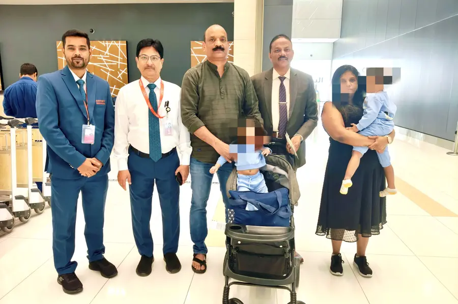 പ്രവാസി ലീഗൽ സെല്ലിന്റെ ഇടപെടലിലൂടെ അമ്മയും രണ്ട് കുഞ്ഞുങ്ങളും നാട്ടിലേക്ക് മടങ്ങി