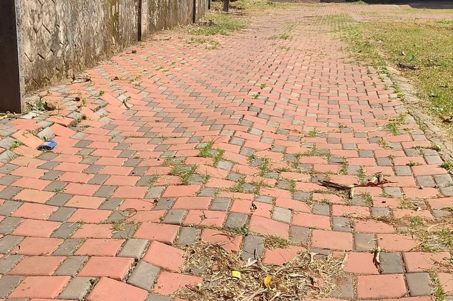 നവീകരിച്ച വഴിയാണ്… പക്ഷേ, പൂട്ടുകട്ടകൾ ഇളകിത്തുടങ്ങി