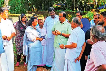 ദേശീയപാതാ അഴുക്കുചാൽ നിർമാണം: രണ്ടത്താണിയിലും കുറ്റിപ്പുറത്തും ഉദ്യോഗസ്ഥപരിശോധന