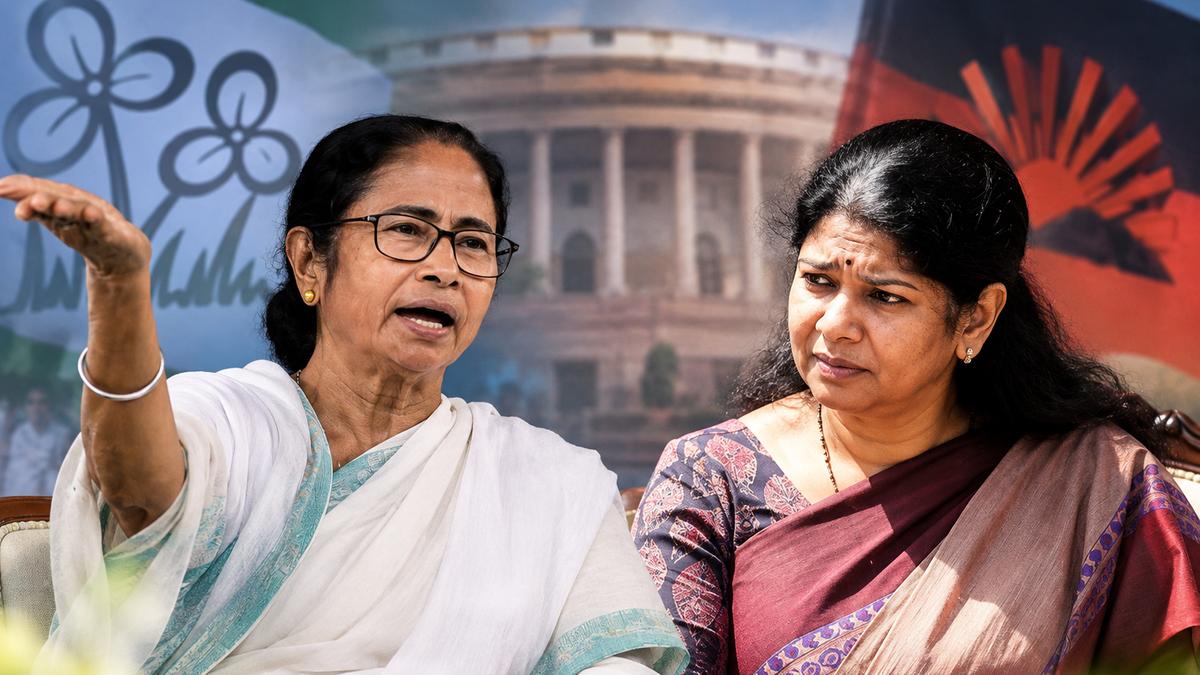 Congress out of equation? Kanimozhi meets Mamata Banerjee as regional front speculation grows