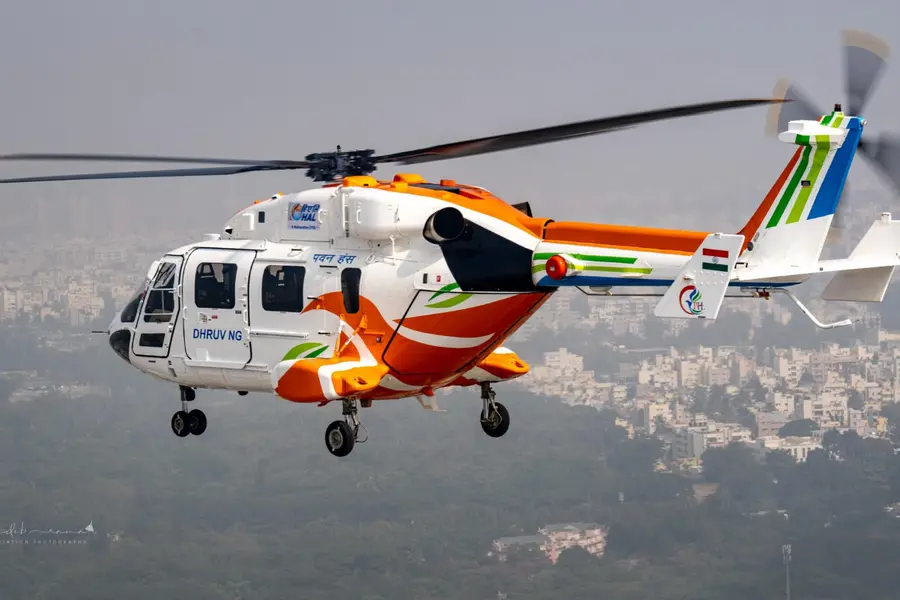Dhruv NG helicopter