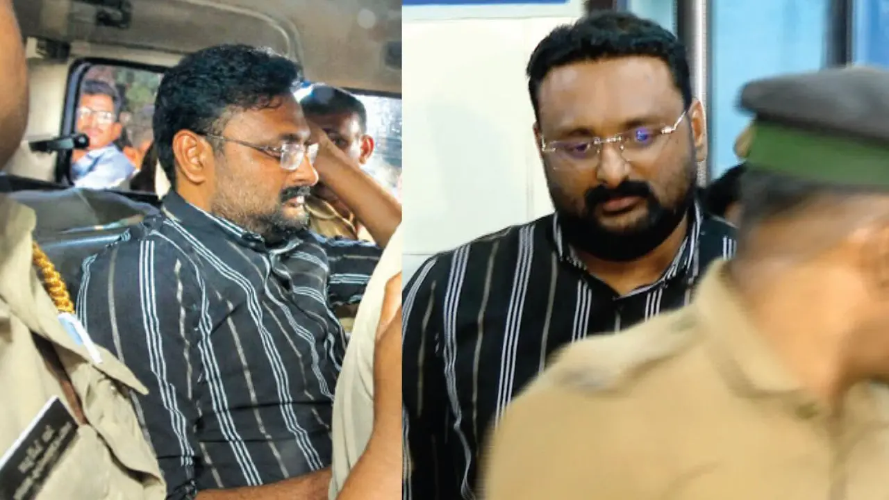 Anto Augustin being arrested | Photo: Screengrab/MBI News