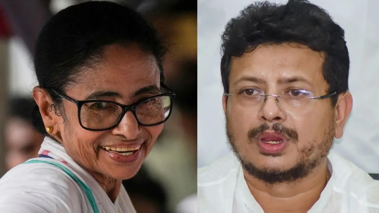 മമത ബാനർജി | Photo: PTI | ഋതബ്രത ബാനര്ജി | Photo: ANI