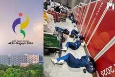 ഏഷ്യൻ ഗെയിംസിനെത്തി ബുദ്ധിമുട്ടിലായി ഇന്ത്യൻ ഷൂട്ടിങ് താരങ്ങളും; പെട്ടികളുമായി താരങ്ങൾ തെരുവിൽ