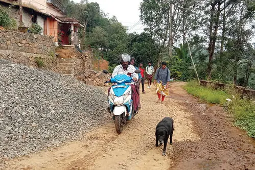കോഴിക്കാനം-കിഴക്കേപുതുവൽ- തേങ്ങാക്കൽ റോഡിന്റെ പുനർനിർമാണം അനിശ്ചിതത്വത്തിൽ