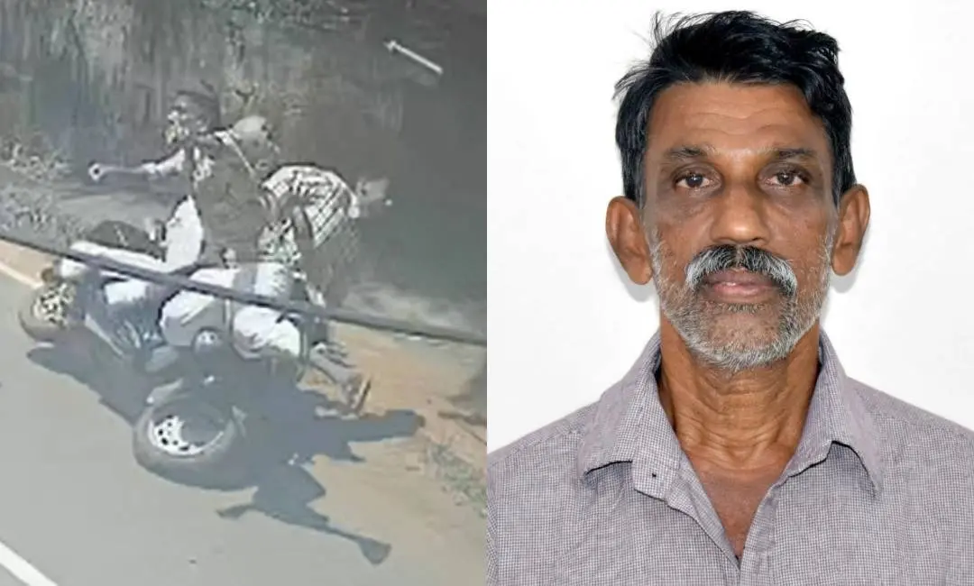 അപകടത്തിന്റെ ദൃശ്യം | മരിച്ച സൈദലവി