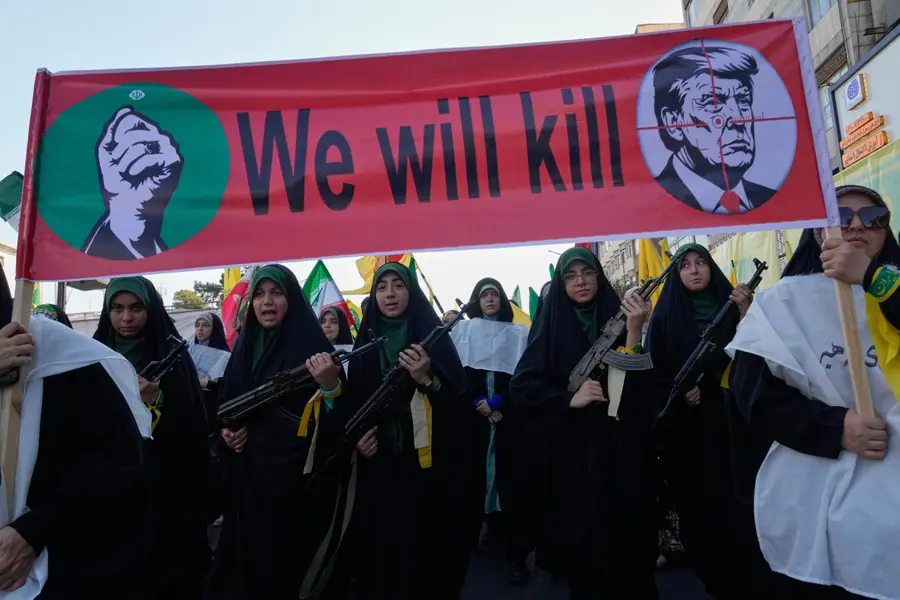 Massive Rally in Iran for Janfada-ye Iran Military Campaign